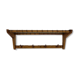 Midcentury Wooden Wall Coat Rack by ULUV - Czechoslovakia, 1960s
