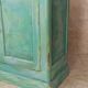 Buffet parisien patiné bleu vert