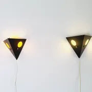 C-1651 'Night Owl/Nachtuil' Wall Light By Raak Amsterdam, The Netherlands, 1960S