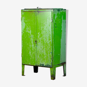 Industrial Iron Cabinet, 1960s