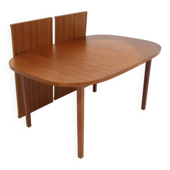 Table de salle à manger scandinave en teck, Ulferts, Tibro, Suède, 1960