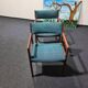 Paire de chaises de directeur en teck