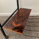 Table side on wheels from the 60s