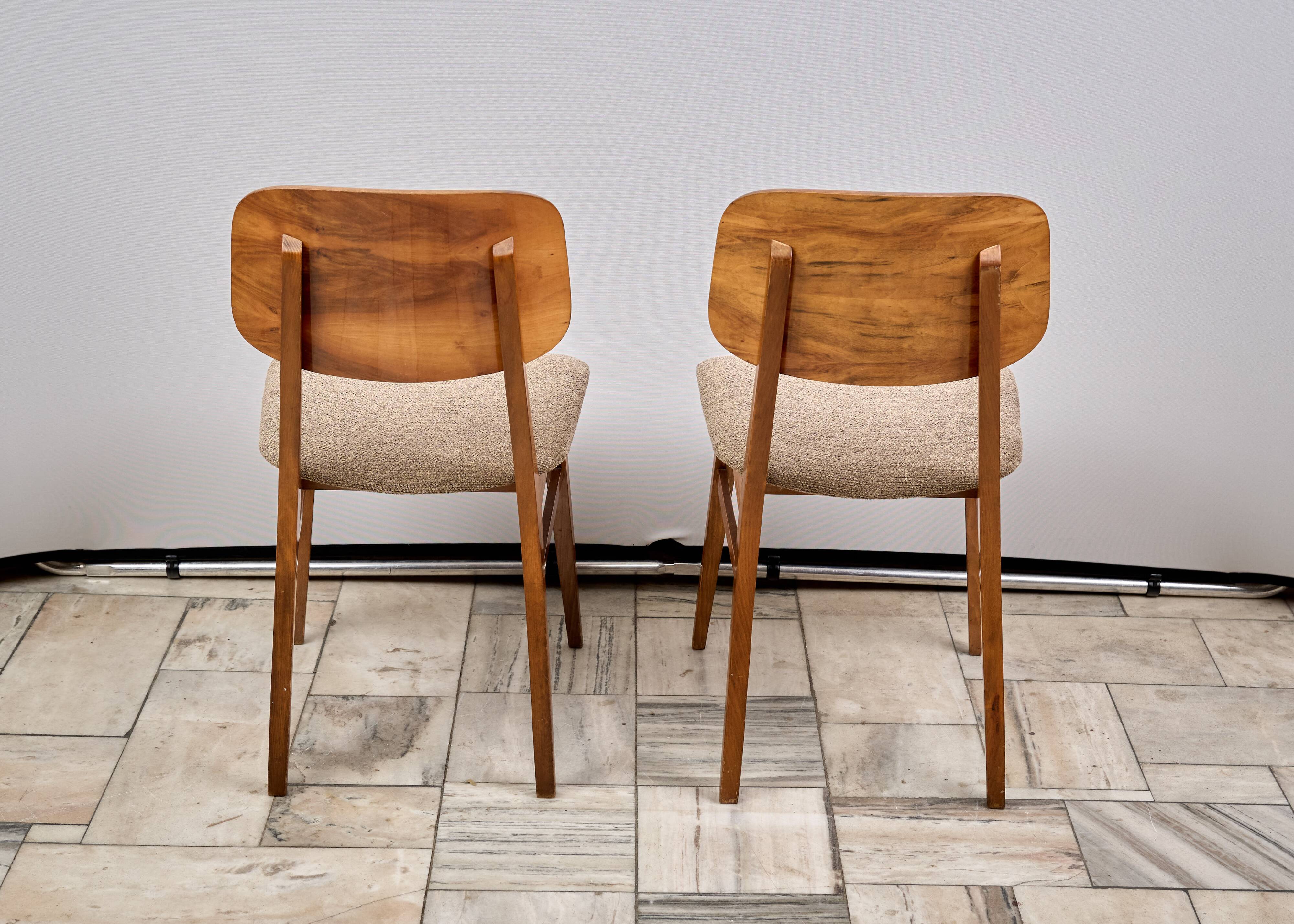 Set of two Vintage Bilea Chairs, 1970s, Romania