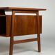 Gunni Omann Mod. 75 teak desk 60s Danish vintage