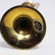 Vintage brass candle holder