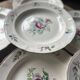 Set of 10 Villeroy & Boch deep plates – bucolic design 24.5 cm