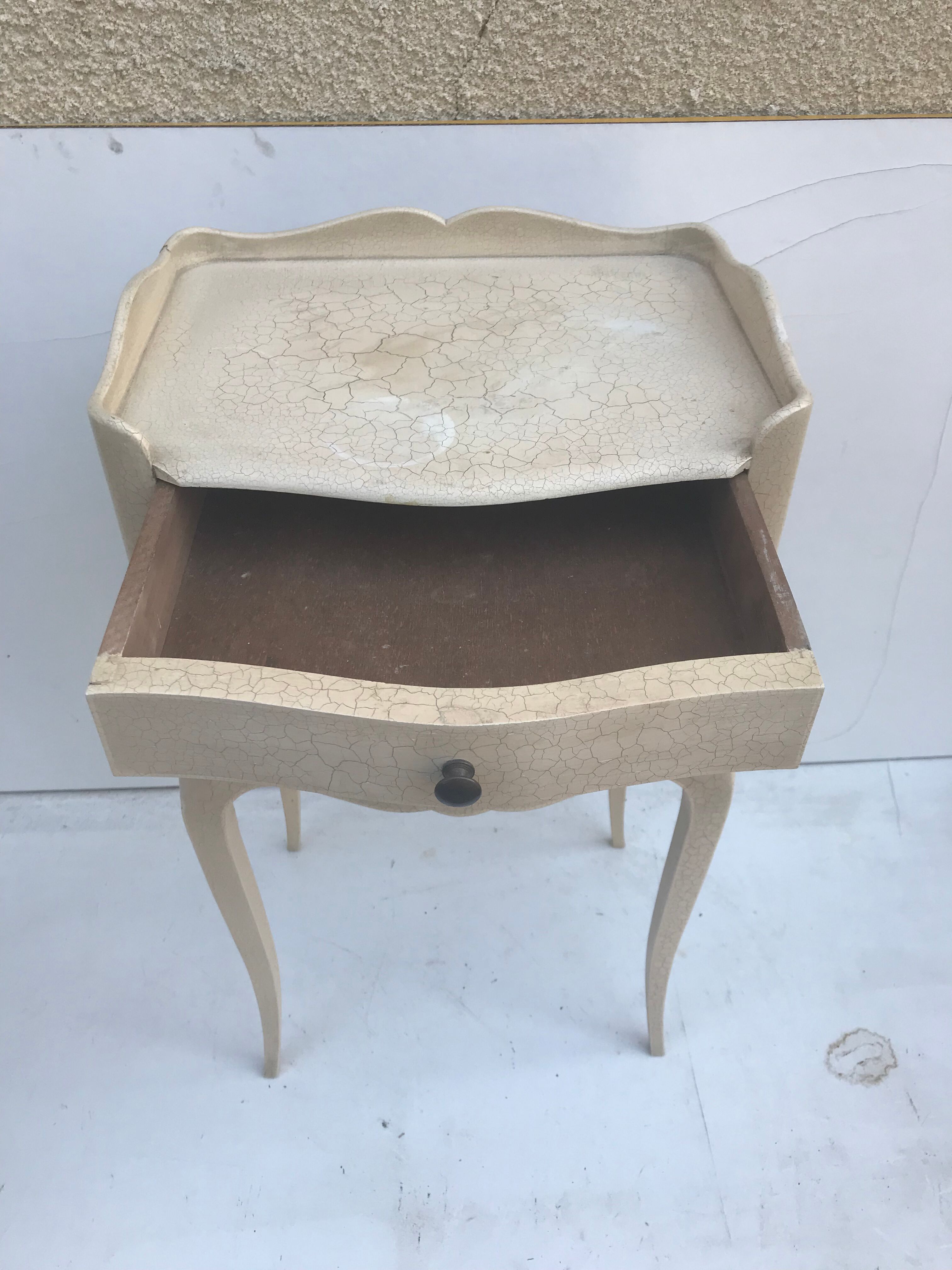 Pair of bedside tables in the Louis XV style