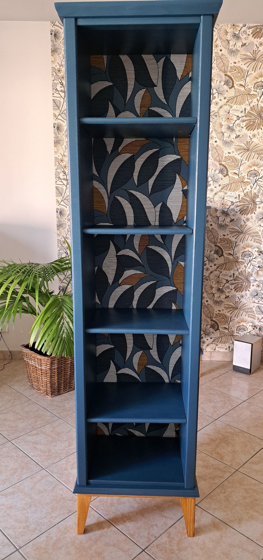 Bibliothèque Rød Sødgren bleu ganne