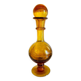 Biot carafe vintage bubbled glass