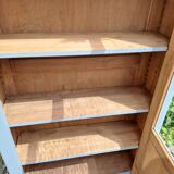 Wardrobe with 1 glass door, late 19th century