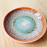 Romanian handicraft ceramic plate