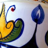 Italian ceramic apothecary jar