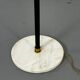 Mid-Century Modernist Italian Floor lamp with Marble Base, 1950s