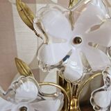 80s/90s flower table lamp