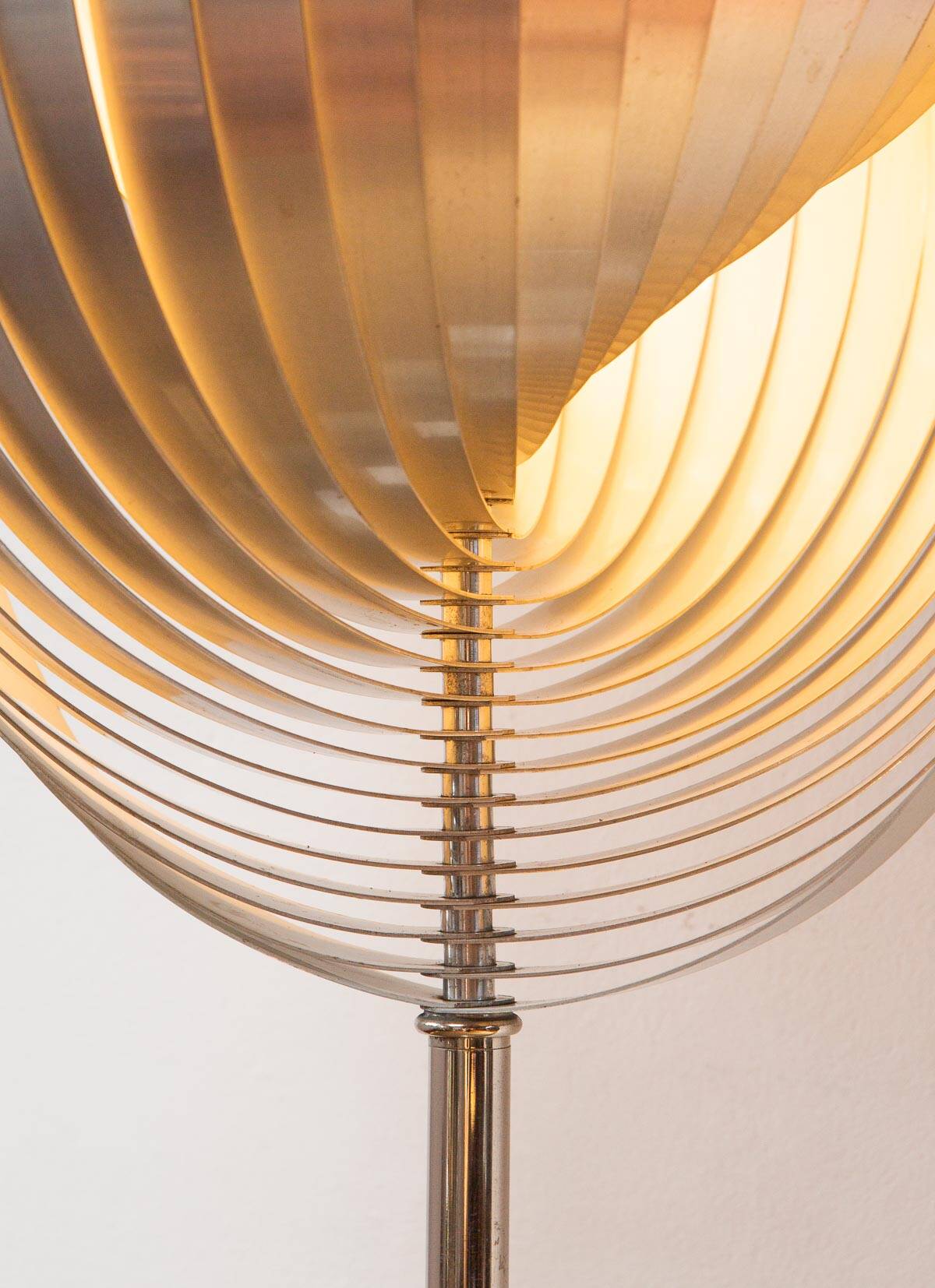 Set 2 wall lamps + floor lamp Gordes / Moon Henri Mathieu