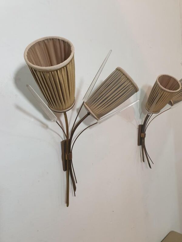 Appliques lunel vintage luminaires anciens