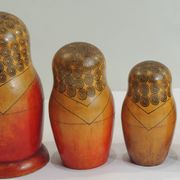 Original and Rare Soviet Russian Dolls / Matryoshka / Hand Painted