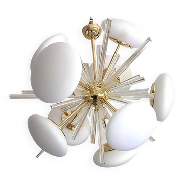 Lustre en verre de Murano, Italie