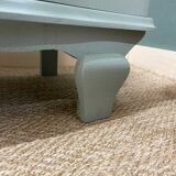 Chevet ou meuble d’appoint vert de gris