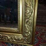 Gilded mirror Louis Philippe style  - 105x74cm