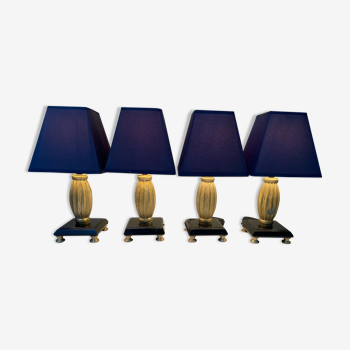 Brass table lamps