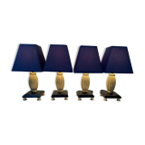 Brass table lamps