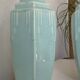 Blue art deco vase odyv celadon
