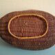 vintage rattan wicker duck basket