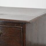 Subtle English Antique Oak Chest from the 18th Century