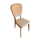 Restored vintage monoblock chair