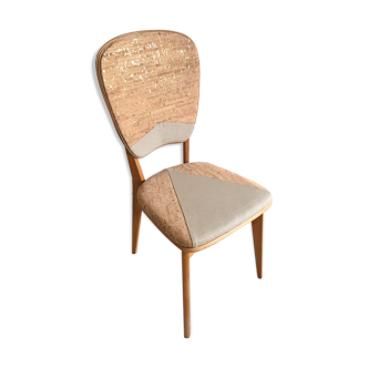 Restored vintage monoblock chair