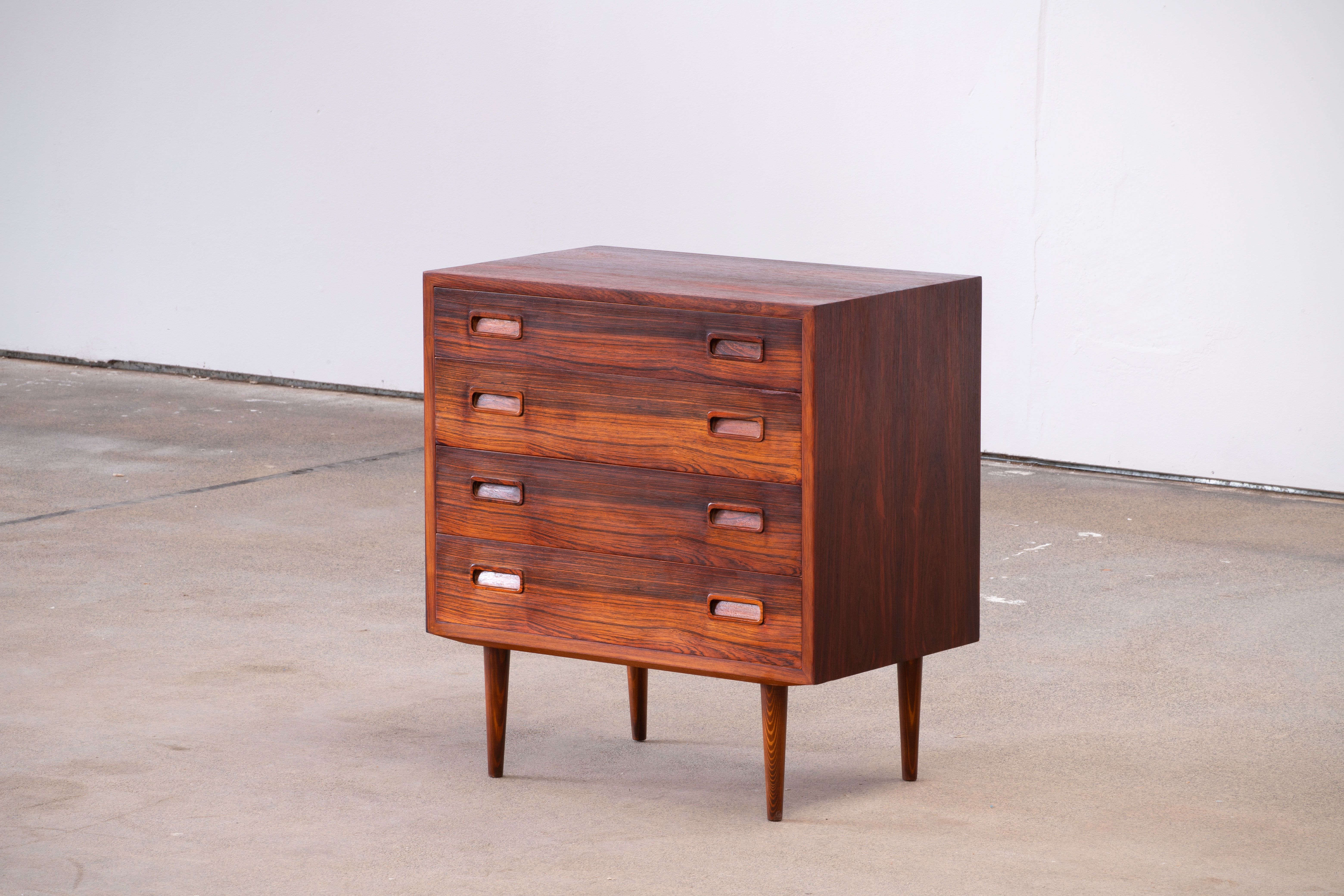 Scandinavian rosewood dresser by Kai Kristiansen