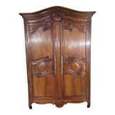 Mountain wardrobe in fir from the 19th century