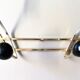 Porte-manteaux laiton vintage