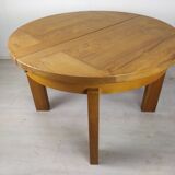 Renewed elm round table