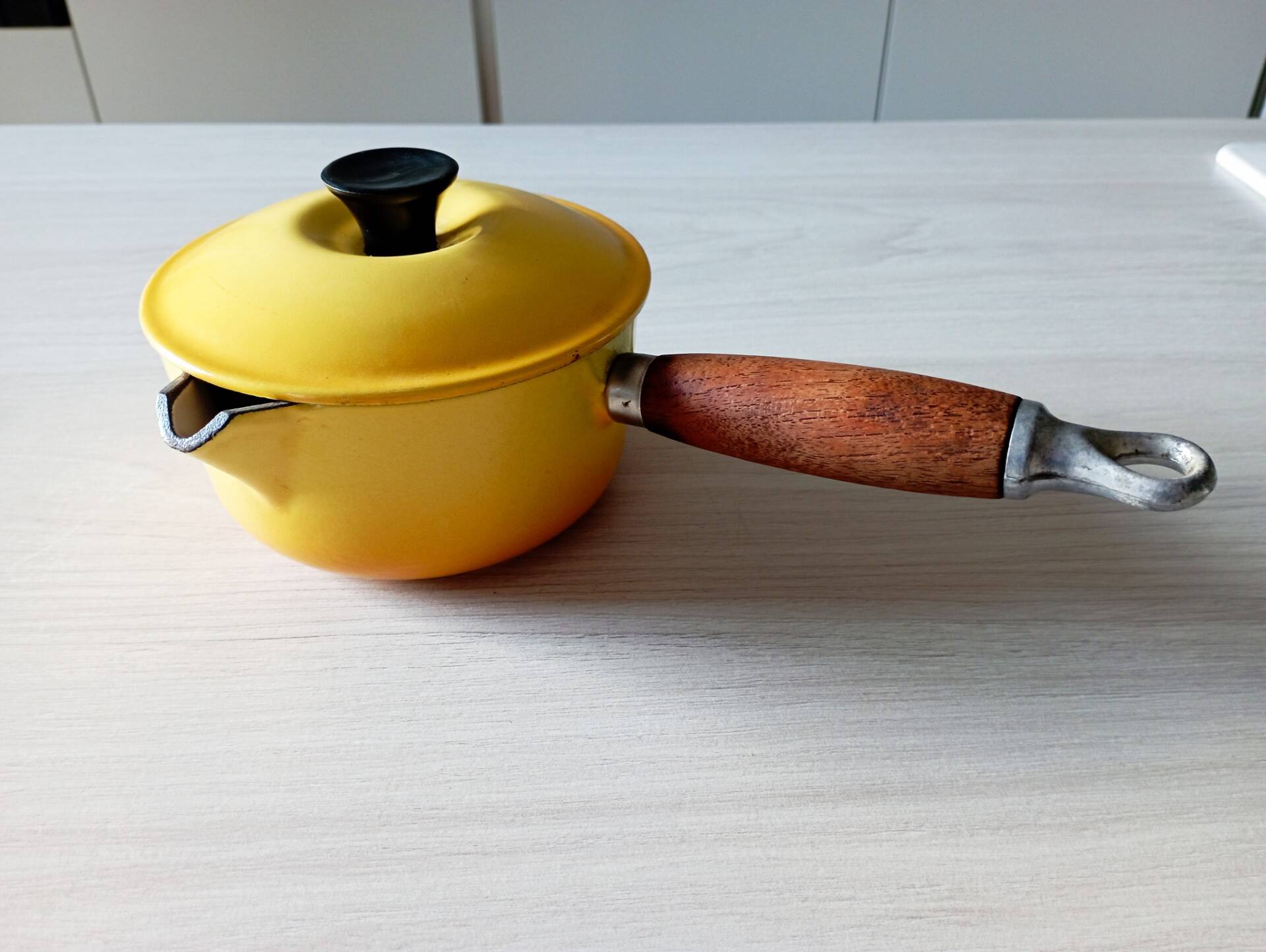 Vintage Le Creuset saucepan