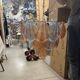 1980s Retro Murano Glass Shell Chandelier in Amber and Lavender, Italy