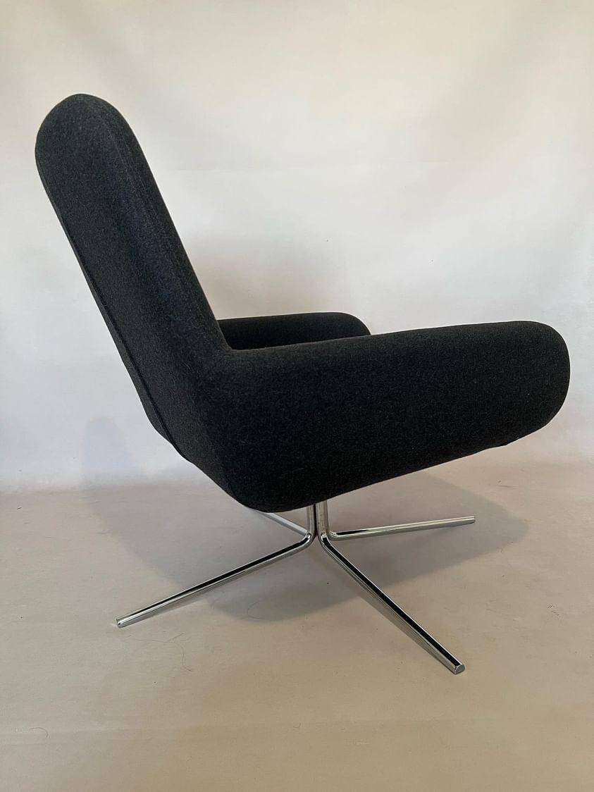 Fauteuil scandinave coco swivel de softline