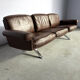De Sede DS31 sofa in brown leather, 1970s