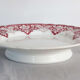 Plate on iron earth stand sarreguemines model louvois