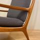 Pair of Scandinavian armchairs by Edvard Valentinsen for Fraska, Denmark 1960s.