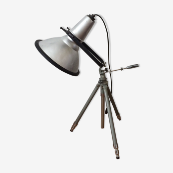 Industrial floor lamp from the 1950s