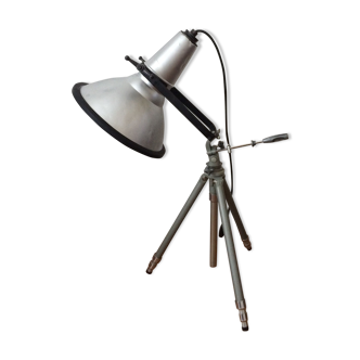Industrial floor lamp from the 1950s