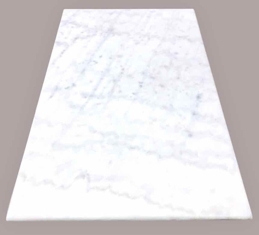 Marble and cast iron bistro table