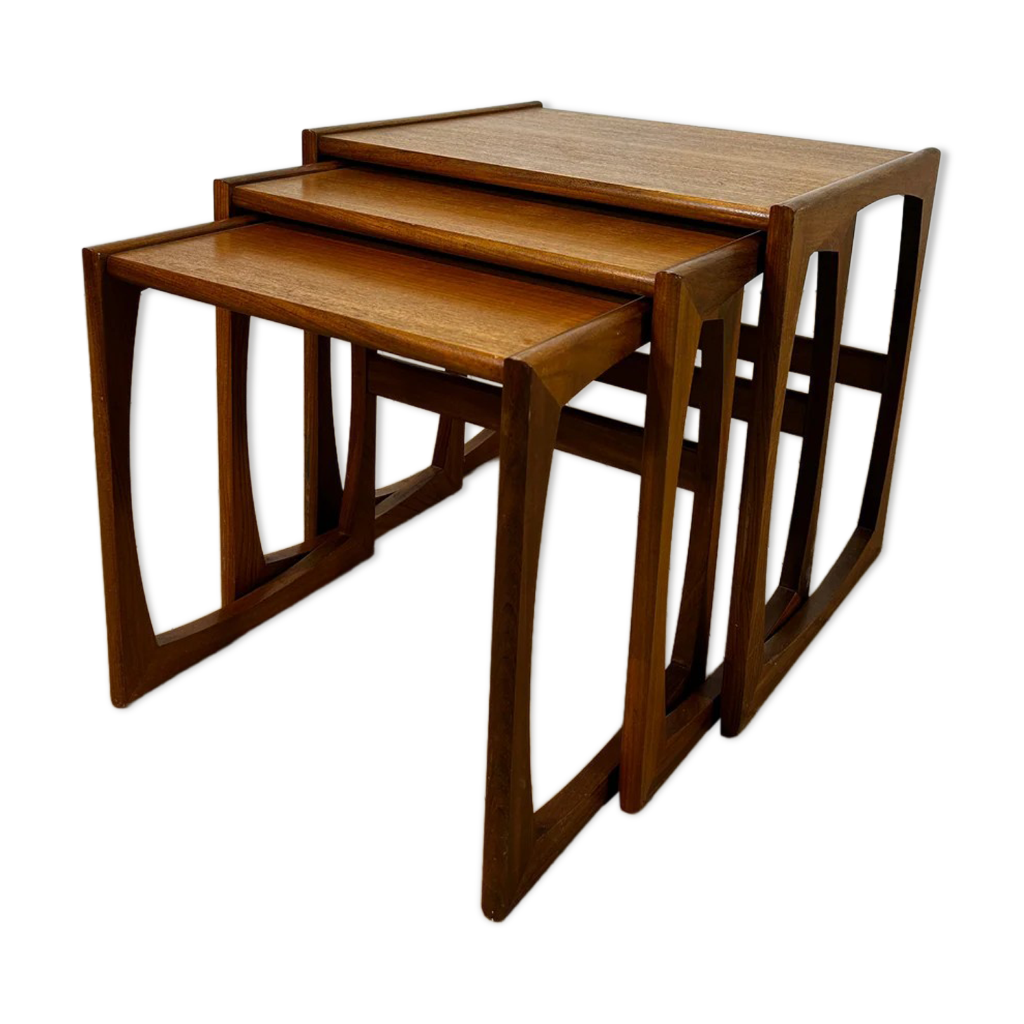 Nested tables Quadrille in teak G Plan, 1960s