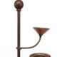 Scandinavian Brass standing candle stick 1960s