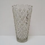 Mid-century Glass Vase,by Glasswork Novy Bor,1960's.