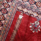 Vintage Pakistani carpet Lahore handmade 94cm x 178cm 1960s, 1C806