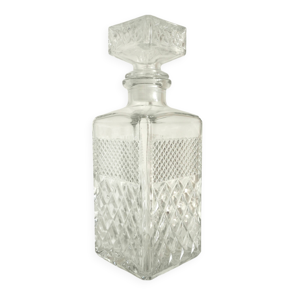 Carafe à Whisky 350ml Motif Tortue Avec Majeur - Décanteur En Verre Borosilicate Avec Bouchon, Idée Cadeau Originale